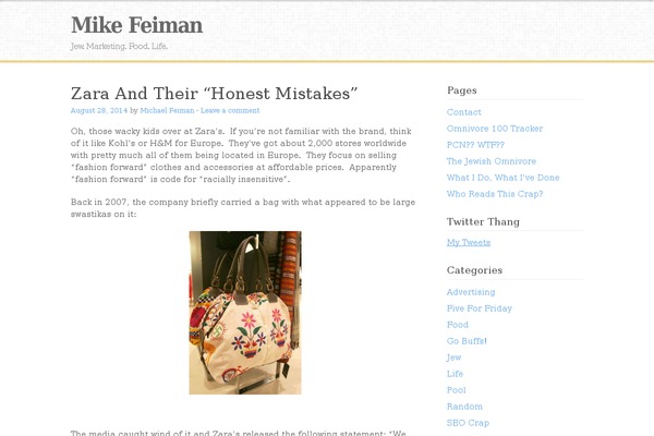 Mosaic theme site design template sample