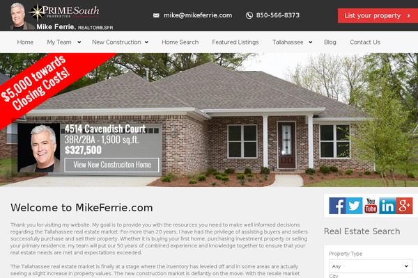 Realia theme site design template sample