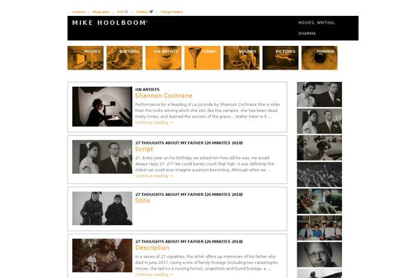 Twentyten-child theme site design template sample