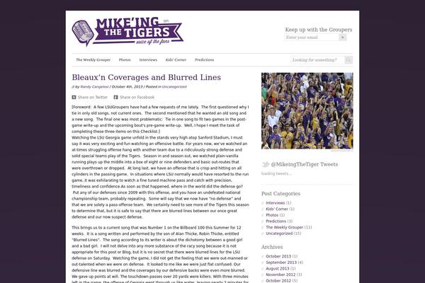 Site using Awesome Flickr Gallery plugin