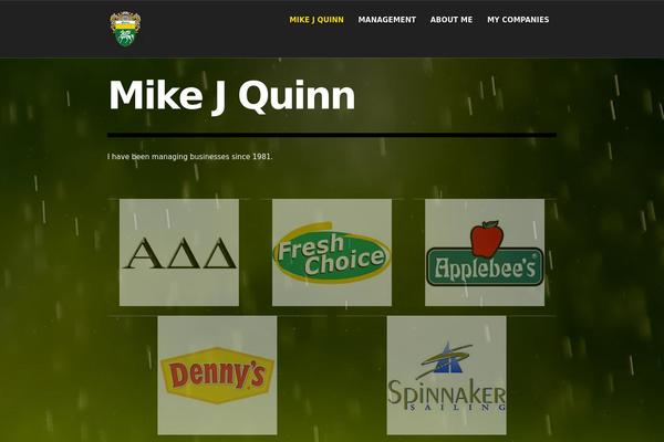 Volumes theme site design template sample