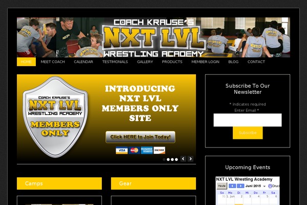 mikekrausewrestling.com site used Course-maker-pro