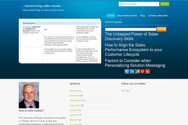 Ignition theme site design template sample