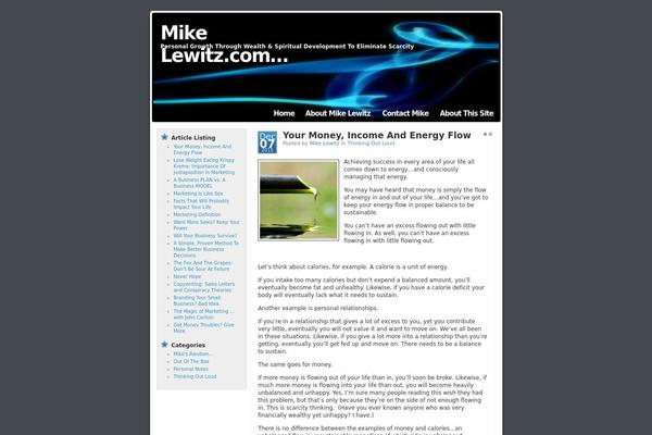 Mandigo theme site design template sample