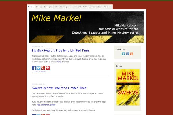 Site using MyBookTable Bookstore by Author Media plugin