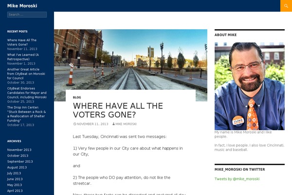 Twenty Fourteen theme site design template sample