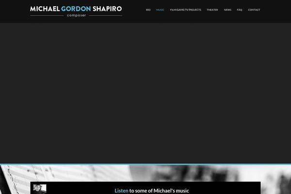 Site using Audioigniter plugin