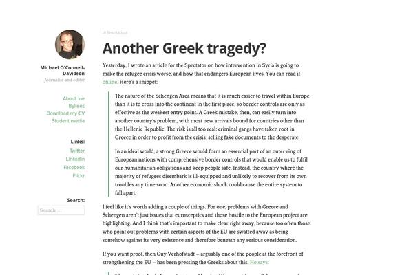 mikeocd.com site used Independent Publisher