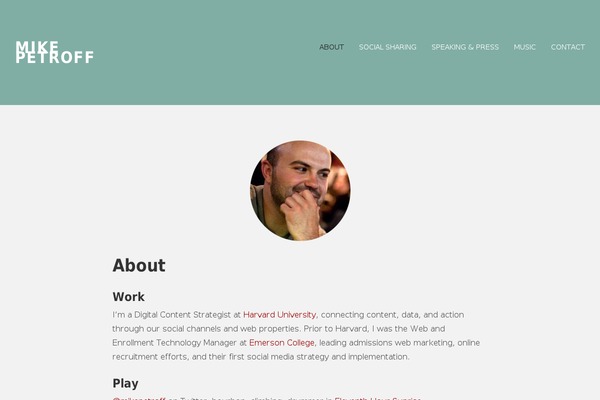 Twenty Twenty theme site design template sample
