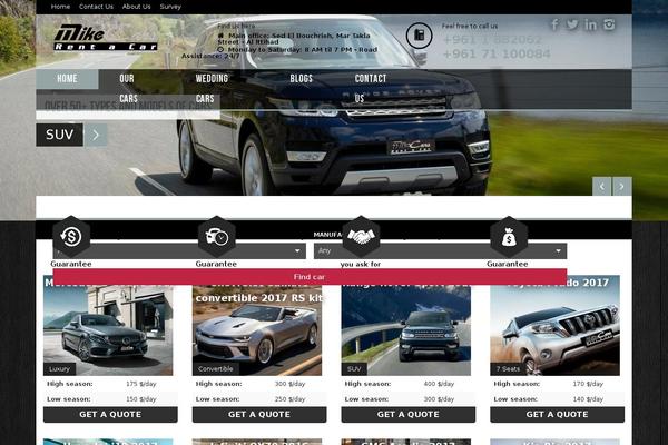 Site using WP Blog and Widget plugin