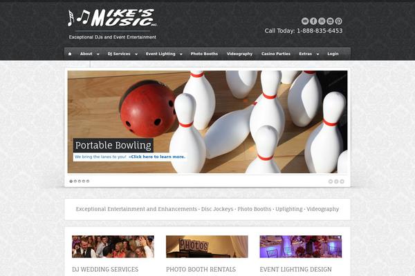 Breakout theme site design template sample