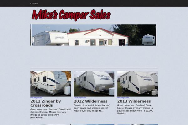Svelte theme site design template sample