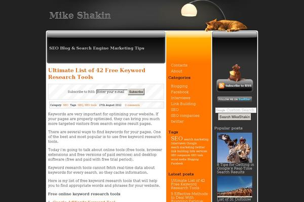 Site using Pagenavi plugin