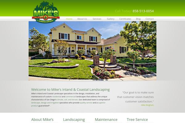 Site using WP Simple Galleries plugin