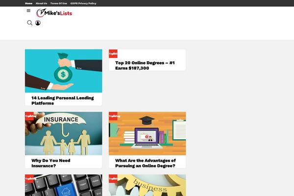 Bimber theme site design template sample