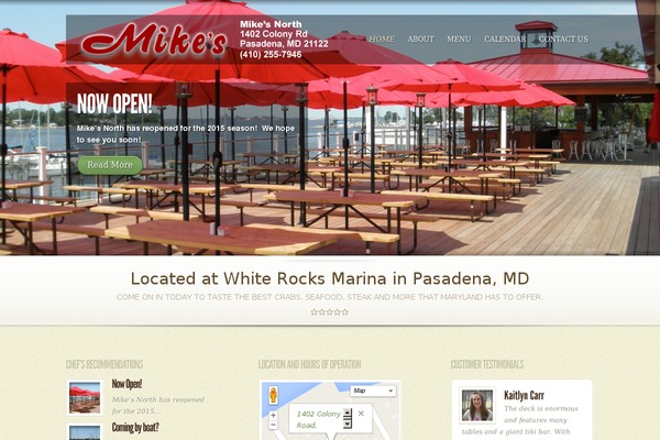 MyCuisine theme site design template sample