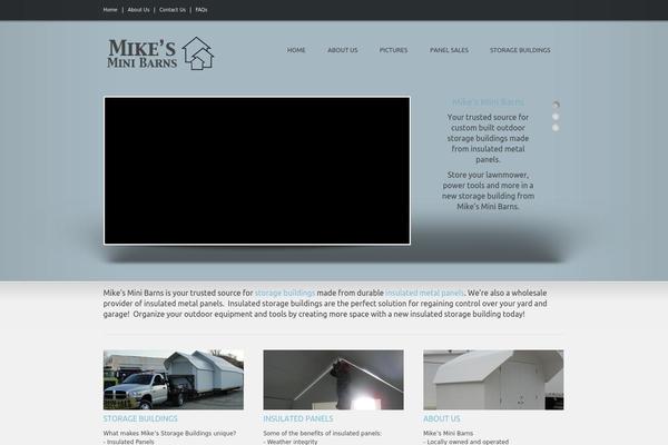 Socialite theme site design template sample
