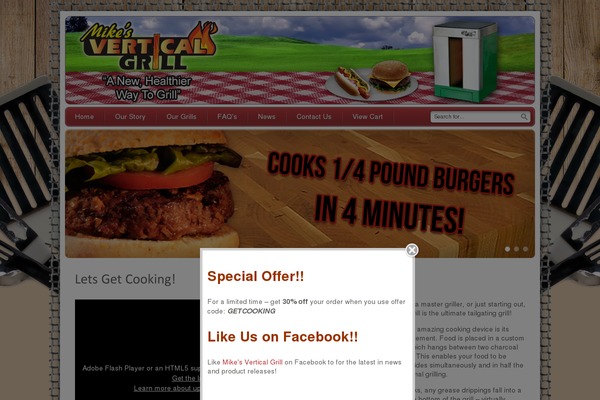 Site using Simple Contact Form Revisited Widget plugin