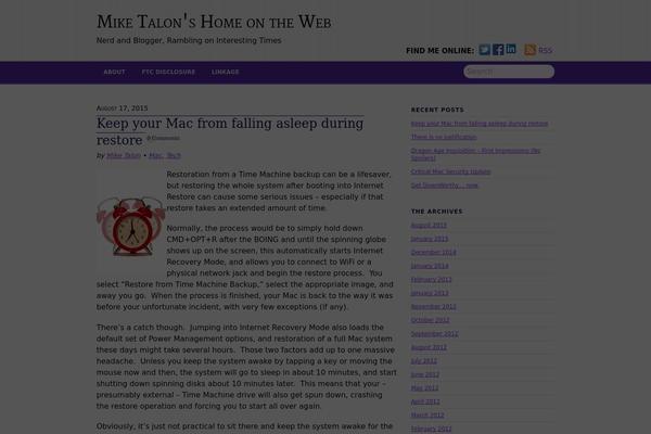Newsy theme site design template sample