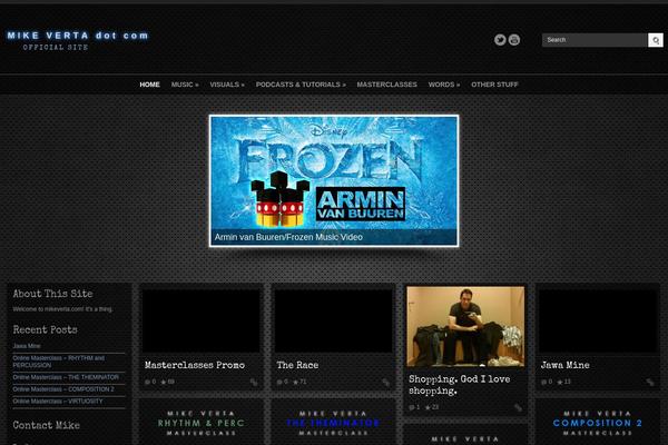 Site using iTunes Preview Widget plugin