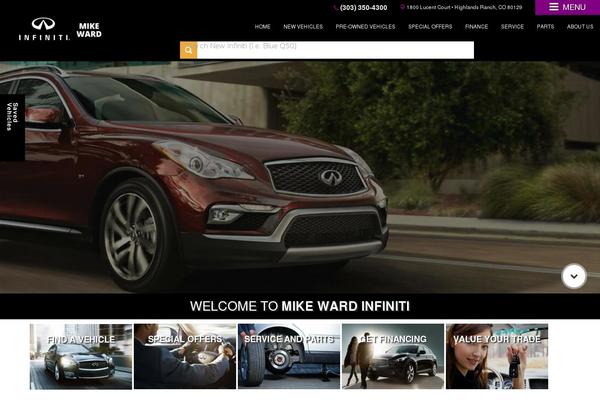 Dealer Inspire common theme site design template sample