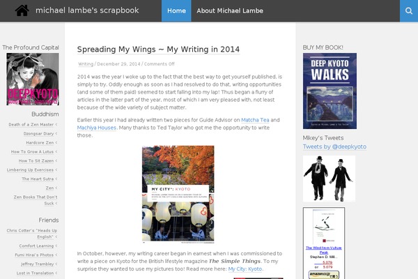 ming theme site design template sample