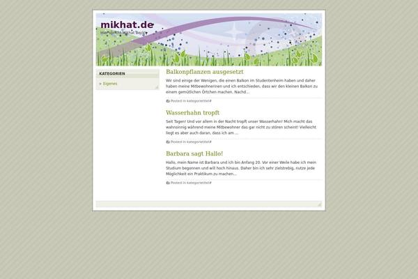 A-nation theme site design template sample