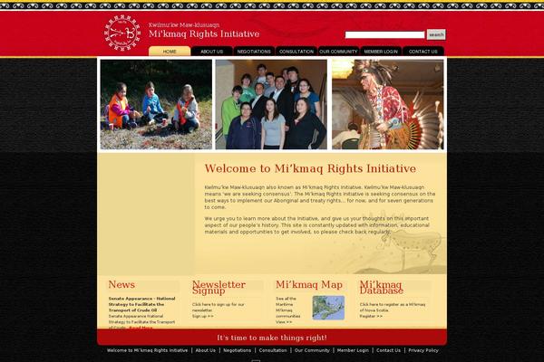 mikmaqrights.com site used BlankSlate