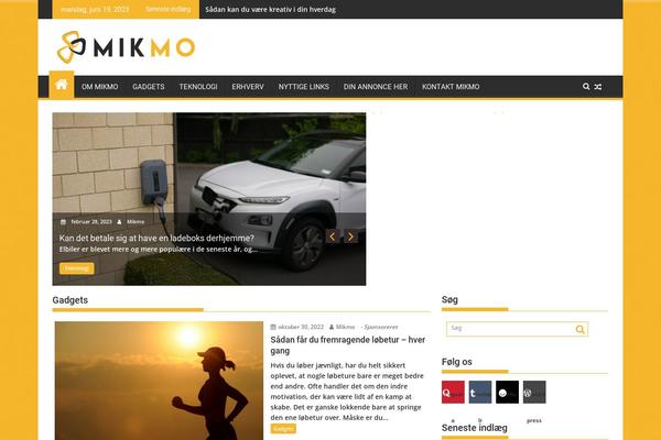 Supermag-child theme site design template sample