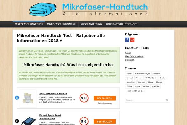 Site using Table Maker plugin