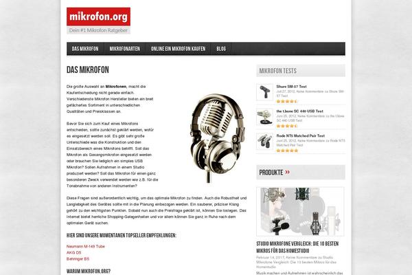 Site using WEBphysiology Portfolio plugin