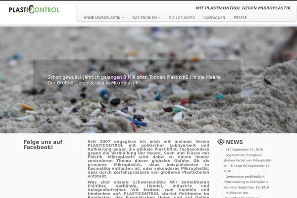 Customizr theme site design template sample