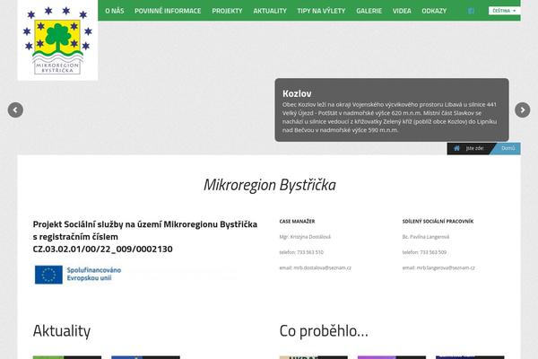 Blog theme site design template sample