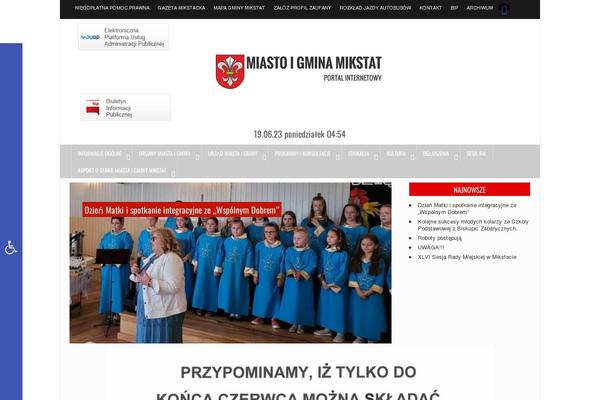 Site using Responsive Lightbox plugin