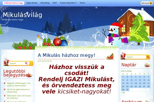 mikulasvilag.hu site used AccessPress Root