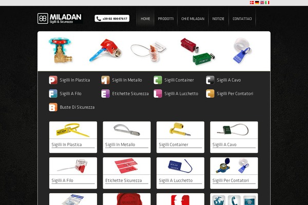 miladan.it site used Miladan_final