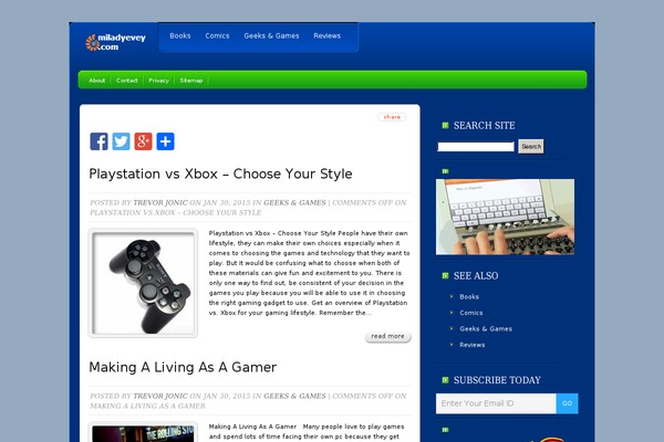 Tidalforce theme site design template sample