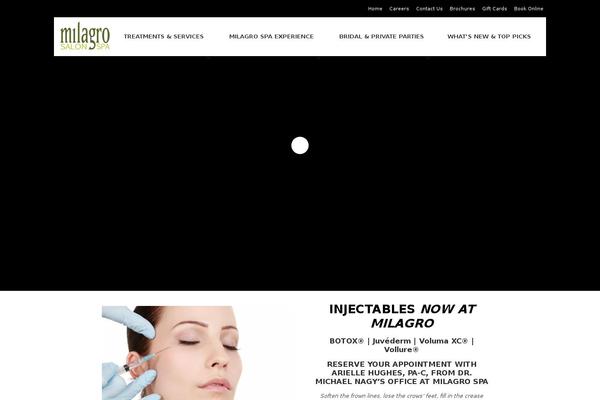 Luxury-wp theme site design template sample