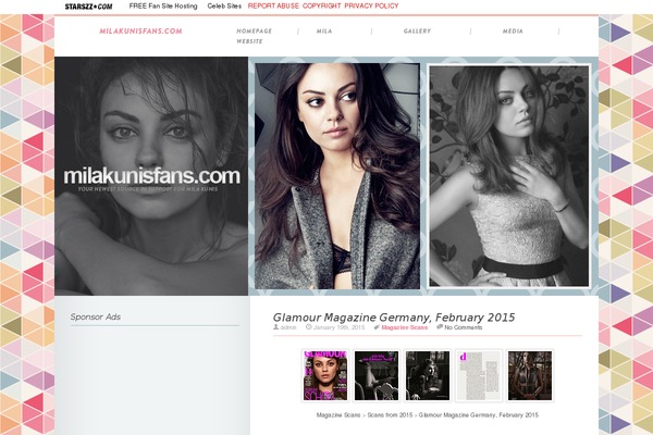 V1 theme site design template sample