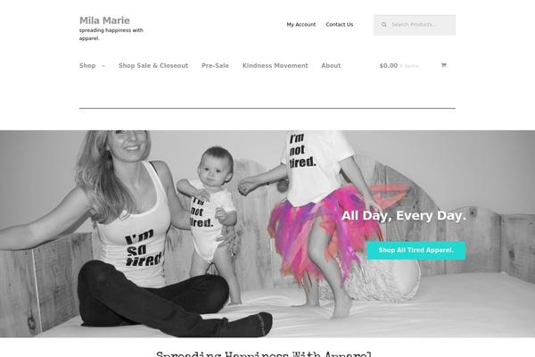Site using Functionality for Shopera theme plugin