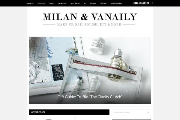 Hickory theme site design template sample