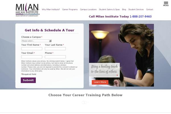 milaninstitute.edu site used Er-2015