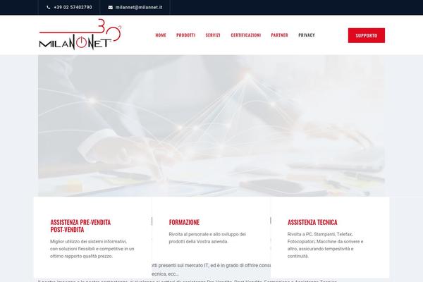 Site using Themestek-industco-extras plugin