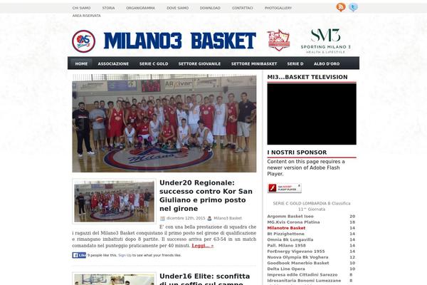 Vivex theme site design template sample