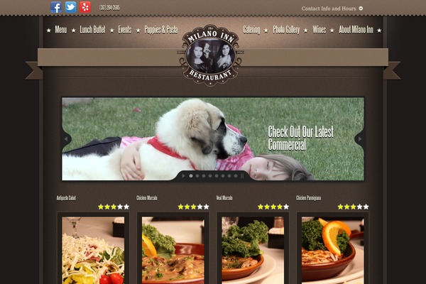 Adora theme site design template sample