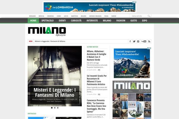 Max Mag theme site design template sample