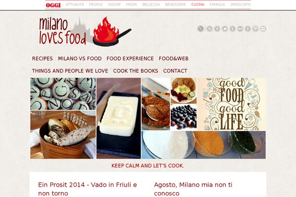 Site using Jamie Social Icons plugin