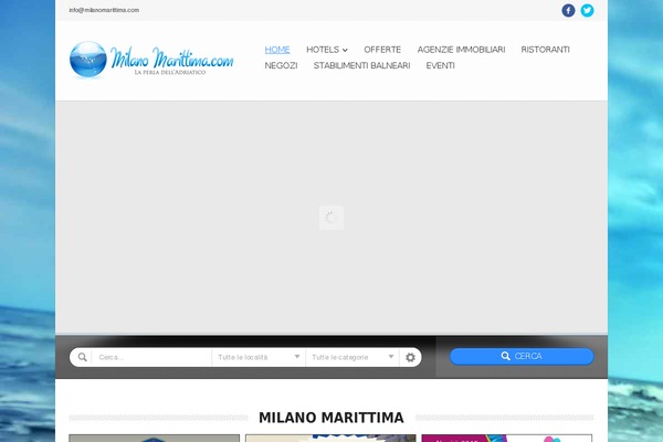 Directory theme site design template sample