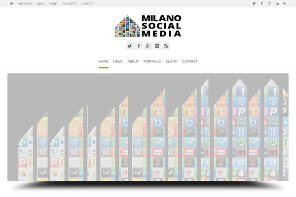 Site using iiRe Social Icons plugin