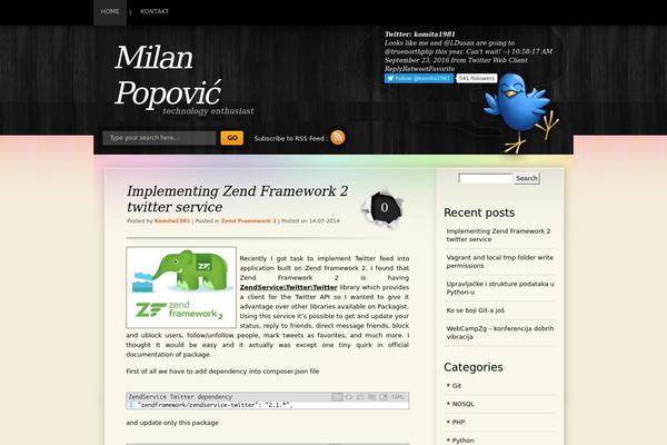 Blackpower theme site design template sample